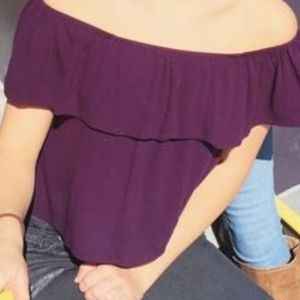 Honey Punch off the shoulder top - Small
